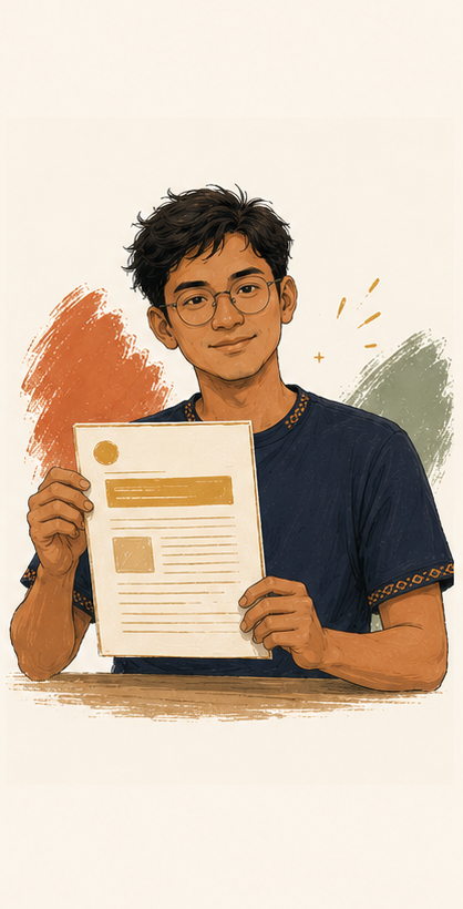 Tato memperlihatkan artikel yang sudah selesai